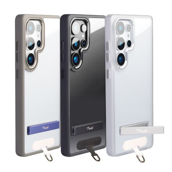 YOI系列 Samsung Galaxy S25 Ultra 支架+掛片保護殼【Moxbii 嚴選】 Galaxy S25 Ultra,s25u支架手機殼,s25u掛繩保護殼,三星保護殼,Samsung保護殼,s25u防摔殼,s25u透明殼,犀牛盾,UAG,圖拉斯,Devilcase,casetify