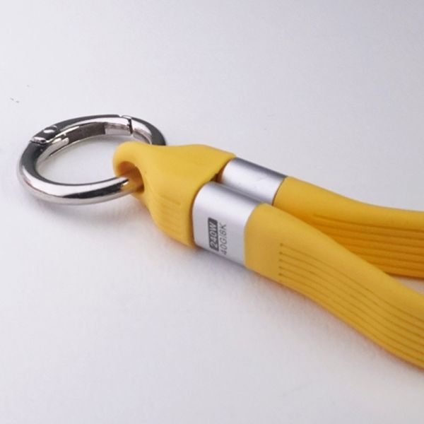 【Moxbii 極致嚴選】鑰匙圈充電線 240W快充 雙TypeC 快充,傳輸線,充電線,Typec線,usb線,快充線,鑰匙圈,鑰匙圈充電線