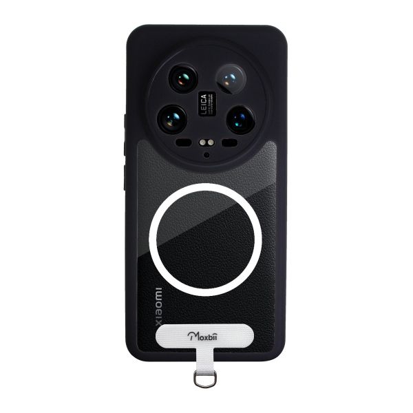 KINO系列 小米 14 Ultra 磁吸+掛片版 保護殼【Moxbii 嚴選】 小米 14 Ultra,小米保護殼,磁吸殼,小米 14 Ultra磁吸殼,小米 14 Ultra掛繩手機殼,手掛掛片,磁吸保護殼,防摔殼,透明殼,犀牛盾,UAG,圖拉斯,Devilcase,casetify