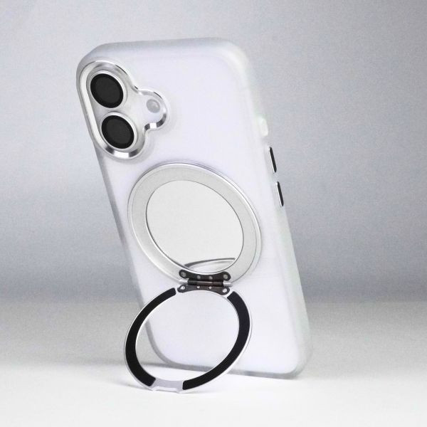 【Mira Winks】YOI系列 Apple iPhone 16 Plus 旋轉磁吸支架+鏡面保護殼(無蓋版) iphone16 Plus,mira winks,鏡面手機殼,鏡子手機殼,旋轉支架鏡子,旋轉支架手機殼,防摔殼,不變黃手機殼,化妝鏡,casetify,UAG,devilcase,保護殼,moxbii
