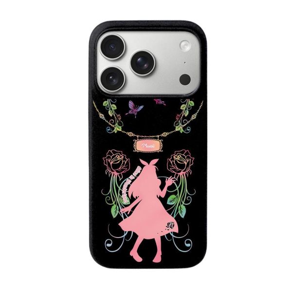 Moxbii經典原創系列 愛麗絲 彩雕防摔殼 愛麗絲夢遊仙境,童話設計,愛麗絲,玫瑰花手機殼,粉色手機殼,夢幻風手機殼,少女系手機殼,手繪風,彩雕手機殼,彩繪手機殼,設計款手機殼,防摔手機殼,極空戰甲,透明殼,casetify,UAG,DEVILCASE