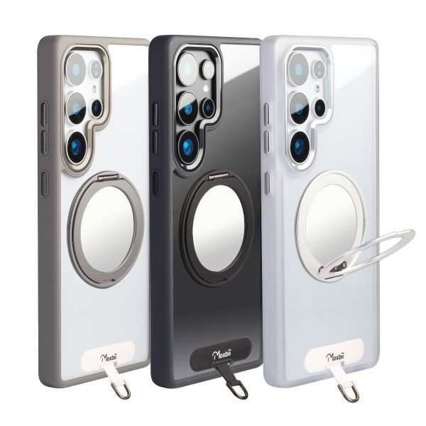 【Mira Winks】YOI系列 Samsung Galaxy S25 Ultra 旋轉磁吸支架+掛片 鏡面版 保護殼 Galaxy S25 Ultra,旋轉支架手機殼,S25U鏡面手機殼,S25U磁吸手機殼,S25U支架保護殼,三星保護殼,S25U掛繩手機殼,S25U掛片手機殼,Samsung保護殼,S25U防摔殼,S25U透明殼,犀牛盾,UAG,圖拉斯,Devilcase,casetify
