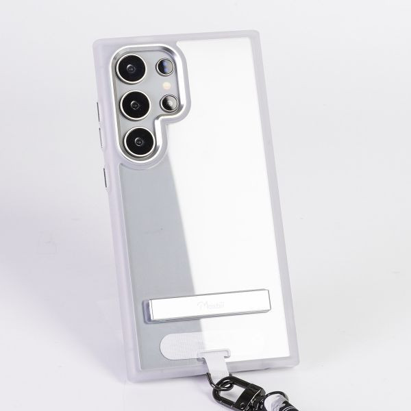 YOI系列 Samsung Galaxy S25 Ultra 支架+掛片保護殼【Moxbii 嚴選】 Galaxy S25 Ultra,s25u支架手機殼,s25u掛繩保護殼,三星保護殼,Samsung保護殼,s25u防摔殼,s25u透明殼,犀牛盾,UAG,圖拉斯,Devilcase,casetify