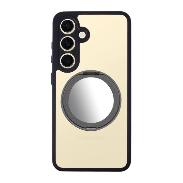 【Mira Winks】KINO系列 Samsung Galaxy S24 旋轉磁吸支架+鏡面保護殼 Galaxy S24,旋轉支架手機殼,磁吸手機殼,支架保護殼,鏡面保護殼,三星保護殼,Samsung保護殼,小米保護殼,oppo保護殼,google保護殼,vivo保護殼,asus保護殼,realme保護殼,防摔殼,透明殼,犀牛盾,UAG,圖拉斯,Devilcase,casetify