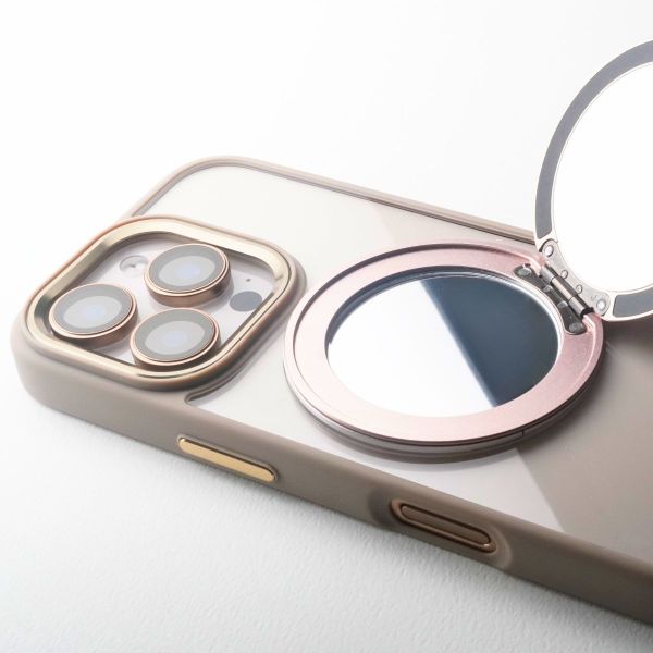 【Mira Winks】YOI系列 Apple iPhone 16 Pro 旋轉磁吸支架+鏡面保護殼(掀蓋版) 鏡面手機殼,化妝鏡手機殼,鏡子手機殼,iPhone 16 pro,16 pro旋轉支架手機殼,16 pro鏡面手機殼,16 pro磁吸手機殼,16 pro支架保護殼,16 pro掛繩殼,保護殼,iphone保護殼,16 pro防摔殼,16 pro透明殼,犀牛盾,UAG,圖拉斯,Devilcase,casetify