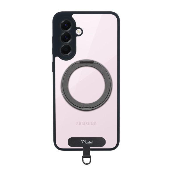 KINO系列 Samsung Galaxy A56 5G 旋轉磁吸支架+掛片保護殼【Moxbii 嚴選】 Galaxy A56 5G,A56旋轉支架手機殼,A56支點手機殼,A56掛繩手機殼,手機掛片,A56磁吸殼,A56支架保護殼,三星保護殼,Samsung保護殼,A56防摔殼,A56透明殼,犀牛盾,UAG,圖拉斯,Devilcase,casetify