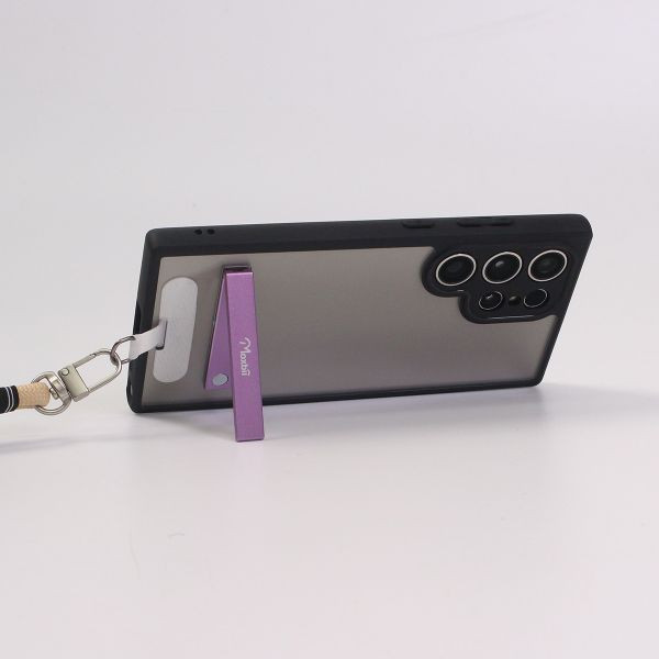 KINO系列 Samsung Galaxy S25+ 支架+掛片保護殼 【Moxbii 嚴選】 Galaxy S25Plus,S25Plus支架保護殼,S25Plus掛繩手機殼,三星保護殼,Samsung保護殼,S25Plus保護殼,S25Plus防摔殼,S25Plus透明殼,防摔殼,透明殼,犀牛盾,UAG,圖拉斯,Devilcase,casetify
