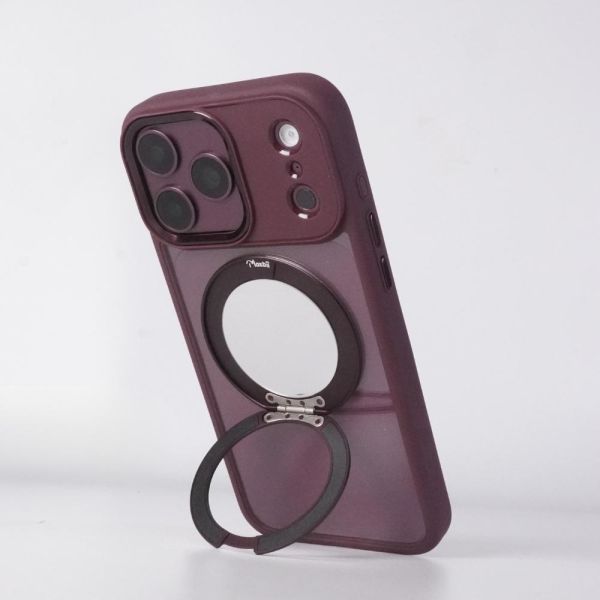 【Mira Winks】YOI系列 Apple iPhone 18 Pro Max 旋轉磁吸支架+鏡面保護殼(無蓋版) iphone18Pro max,mira winks,iphone18Pro max鏡面手機殼,iphone18Pro max鏡子手機殼,iphone18Pro max旋轉支架鏡子,iphone18Pro max旋轉支架手機殼,iphone18Pro max防摔殼,iphone18Pro max不變黃手機殼,化妝鏡,casetify,UAG,devilcase,保護殼,moxbii