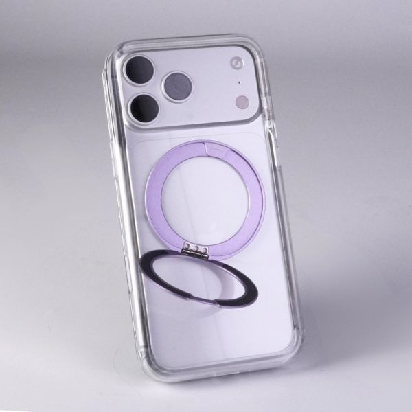 Apple iPhone 17 Pro Max 極空戰甲 旋轉磁吸支架 專用背板 iphone 17 Pro Max手機殼,旋轉支架,旋轉支架手機殼,支架手機殼,磁吸手機殼,iphone17 Pro Max手機殼,透明殼,防摔殼,不變黃手機殼,圖拉斯,犀牛盾,UAG,casetify,Devilcase