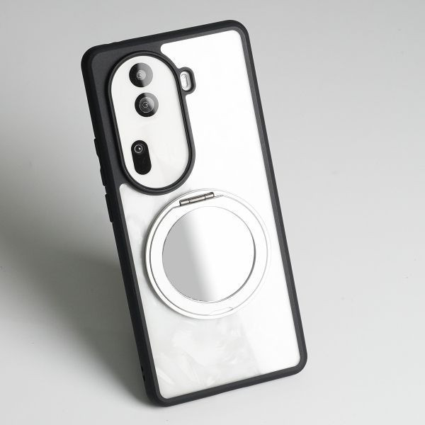 【Mira Winks】KINO系列 OPPO Reno13 F 旋轉磁吸支架+鏡面保護殼 OPPO Reno13 F,Reno13 F旋轉支架手機殼,Reno13 F磁吸手機殼,Reno13 F支架保護殼,Reno13 F鏡面保護殼,oppo保護殼,Reno13 F防摔殼,Reno13 F透明殼,犀牛盾,UAG,圖拉斯,Devilcase,casetify