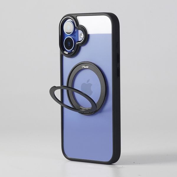 YOI系列 Apple iPhone 16 旋轉磁吸支架保護殼【Moxbii 嚴選】 iPhone 16 ,16旋轉支架手機殼,16磁吸手機殼,16支架保護殼,三星保護殼,Samsung保護殼,16防摔殼,16透明殼,犀牛盾,UAG,圖拉斯,Devilcase,casetify