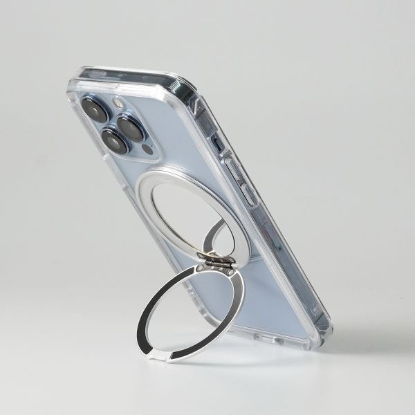 【Mira Winks】Apple iPhone 13 Pro Max 極空戰甲六代 旋轉磁吸支架+鏡面(無蓋版) iphone 13 Pro Max手機殼,Mira Winks,旋轉支架,旋轉支架手機殼,支架手機殼,鏡面手機殼,鏡子手機殼,磁吸手機殼,化妝鏡,旋鏡殼,透明殼,防摔殼,不變黃手機殼,圖拉斯,犀牛盾,UAG,casetify,Devilcase