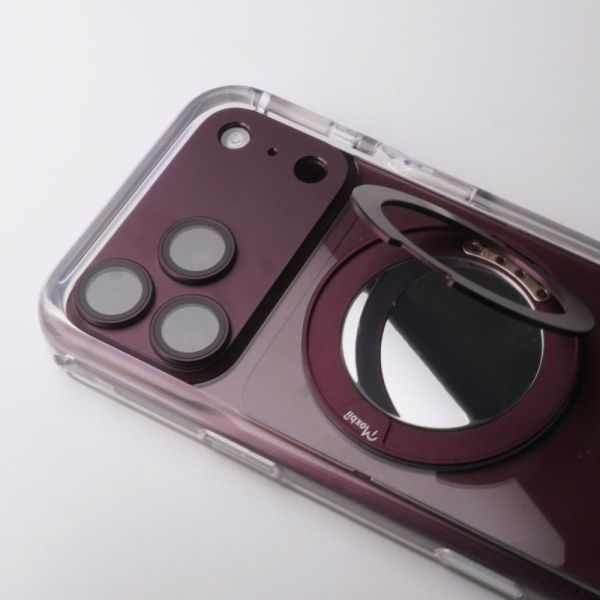 【Mira Winks】Apple iPhone 18 Pro Max 極空戰甲九代 旋轉磁吸支架+鏡面(無蓋版) iphone 18 Pro max手機殼,Mira Winks,18pro max旋轉支架,18pro max旋轉支架手機殼,18pro max支架手機殼,18pro max鏡面手機殼,18pro max鏡子手機殼,18pro max磁吸手機殼,化妝鏡,旋鏡殼,18pro max透明殼,18pro max防摔殼,不變黃手機殼,圖拉斯,犀牛盾,UAG,casetify,Devilcase