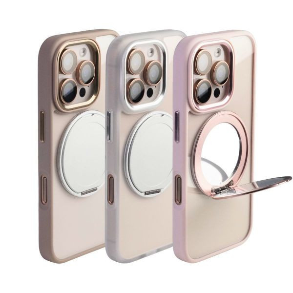 【Mira Winks】YOI系列 Apple iPhone 16 Pro Max 旋轉磁吸支架+鏡面保護殼(掀蓋版) 鏡面手機殼,化妝鏡手機殼,鏡子手機殼,iPhone 16 pro max,16 pro max旋轉支架手機殼,16 pro max鏡面手機殼,16 pro max磁吸手機殼,16 pro max支架保護殼,16 pro max掛繩殼,保護殼,iphone保護殼,16 pro max防摔殼,16 pro max透明殼,犀牛盾,UAG,圖拉斯,Devilcase,casetify