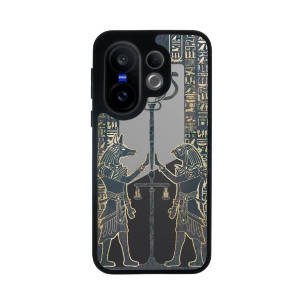 Moxbii經典原創系列 審判 彩雕防摔殼 埃及,阿努比斯,審判,金字塔,古文明,神話風,象形文字,彩雕手機殼,彩繪手機殼,設計款手機殼,防摔手機殼,極空戰甲,透明殼,casetify,UAG,DEVILCASE
