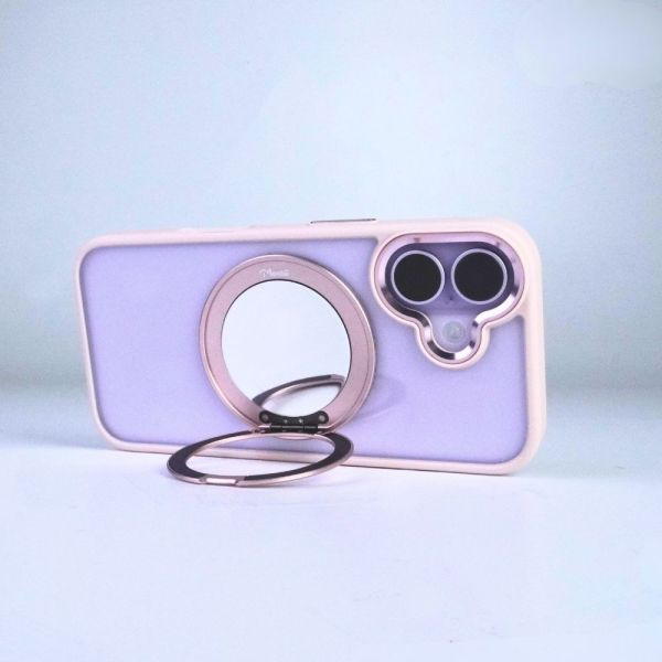 【Mira Winks】YOI系列 Apple iPhone 17 旋轉磁吸支架+鏡面保護殼(無蓋版) iphone17,mira winks,iphone17鏡面手機殼,iphone17鏡子手機殼,iphone17旋轉支架鏡子,iphone17旋轉支架手機殼,iphone17防摔殼,iphone17不變黃手機殼,化妝鏡,casetify,UAG,devilcase,保護殼,moxbii
