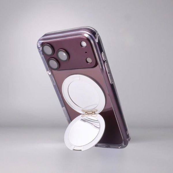 【Mira Winks】Apple iPhone 18 Pro Max 極空戰甲九代 旋轉磁吸支架+鏡面(掀蓋版) iphone 18 pro max手機殼,18 pro max旋轉支架,18 pro max旋轉支架手機殼,18 pro max支架手機殼,18 pro max鏡面手機殼,18 pro max鏡子手機殼,18 pro max磁吸手機殼,18 pro max透明殼,18 pro max防摔殼,不變黃手機殼,圖拉斯,犀牛盾,UAG,casetify,Devilcase