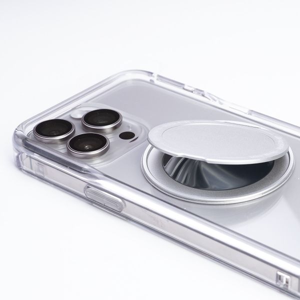 【Mira Winks】Apple iPhone 16 Pro 極空戰甲九代 旋轉磁吸支架+鏡面(掀蓋版) iphone 16 Pro手機殼,16 Pro旋轉支架,16 Pro旋轉支架手機殼,16 Pro支架手機殼,16 Pro鏡面手機殼,16 Pro鏡子手機殼,16 Pro磁吸手機殼,16 Pro透明殼,16 Pro防摔殼,不變黃手機殼,圖拉斯,犀牛盾,UAG,casetify,Devilcase
