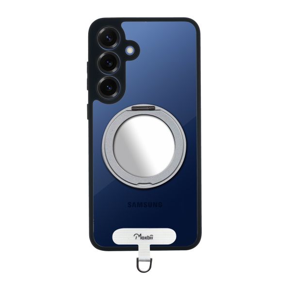 【Mira Winks】KINO系列 Samsung Galaxy S25 旋轉磁吸支架+掛片 鏡面版保護殼 Galaxy S25,S25旋轉支架手機殼,S25鏡面手機殼,S25支點手機殼,S25掛繩手機殼,手機掛片,磁吸殼,支架保護殼,三星保護殼,Samsung保護殼,防摔殼,透明殼,犀牛盾,UAG,圖拉斯,Devilcase,casetify