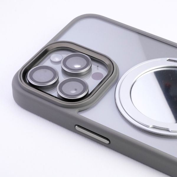 【Mira Winks】YOI系列 Apple iPhone 15 Pro Max 旋轉磁吸支架+鏡面保護殼(無蓋版) iphone15 Pro Max,mira winks,鏡面手機殼,鏡子手機殼,旋轉支架鏡子,旋轉支架手機殼,防摔殼,不變黃手機殼,化妝鏡,casetify,UAG,devilcase,保護殼,moxbii