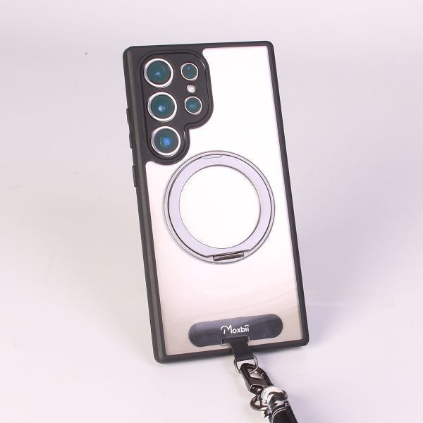 KINO系列 Samsung Galaxy S25 Ultra 旋轉磁吸支架+掛片保護殼【Moxbii 嚴選】 Galaxy S25 Ultra,S25U旋轉支架手機殼,S25U支點手機殼,S25U掛繩手機殼,手機掛片,磁吸殼,S25U支架保護殼,三星保護殼,Samsung保護殼,小米保護殼,oppo保護殼,google保護殼,vivo保護殼,asus保護殼,realme保護殼,防摔殼,透明殼,犀牛盾,UAG,圖拉斯,Devilcase,casetify