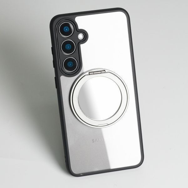 【Mira Winks】KINO系列 Samsung Galaxy A36 5G 旋轉磁吸支架+鏡面保護殼 Galaxy A36 5G,A36旋轉支架手機殼,A36磁吸手機殼,A36支架保護殼,A36鏡面保護殼,三星保護殼,Samsung保護殼,A36防摔殼,A36透明殼,犀牛盾,UAG,圖拉斯,Devilcase,casetify