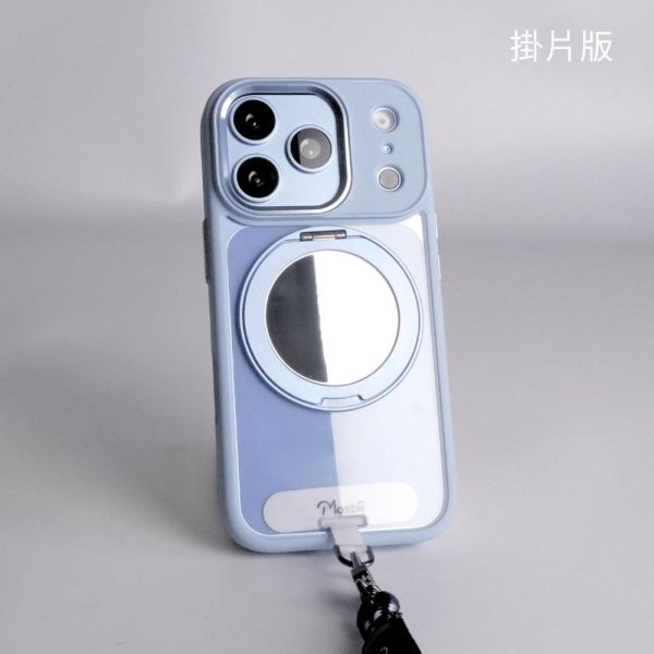 【Mira Winks】YOI系列 Apple iPhone 18 Pro 旋轉磁吸支架+鏡面保護殼(無蓋版) iphone18Pro,mira winks,iphone18Pro鏡面手機殼,iphone18Pro鏡子手機殼,iphone18Pro旋轉支架鏡子,iphone18Pro旋轉支架手機殼,iphone18Pro防摔殼,iphone18Pro不變黃手機殼,化妝鏡,casetify,UAG,devilcase,保護殼,moxbii