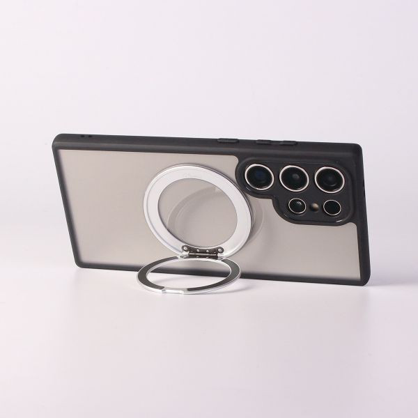 KINO系列 Samsung Galaxy S25 Ultra 旋轉磁吸支架保護殼【Moxbii 嚴選】 Galaxy S25 Ultra,S25U旋轉支架手機殼,S25U磁吸手機殼,S25U支架保護殼,三星保護殼,Samsung保護殼,S25U防摔殼,S25U透明殼,防摔殼,透明殼,犀牛盾,UAG,圖拉斯,Devilcase,casetify