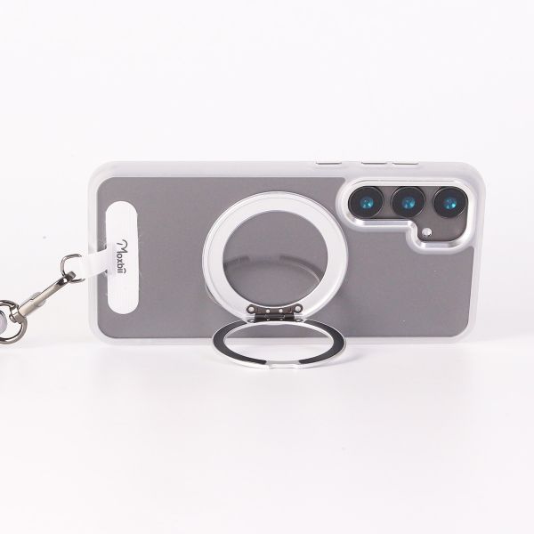 YOI系列 Samsung Galaxy S25+ 旋轉磁吸支架+掛片 保護殼【Moxbii 嚴選】 Galaxy S25 Plus,S25p旋轉支架手機殼,S25p磁吸手機殼,S25p支架保護殼,三星保護殼,S25p掛繩手機殼,S25p掛片手機殼,Samsung保護殼,S25p防摔殼,S25p透明殼,犀牛盾,UAG,圖拉斯,Devilcase,casetify