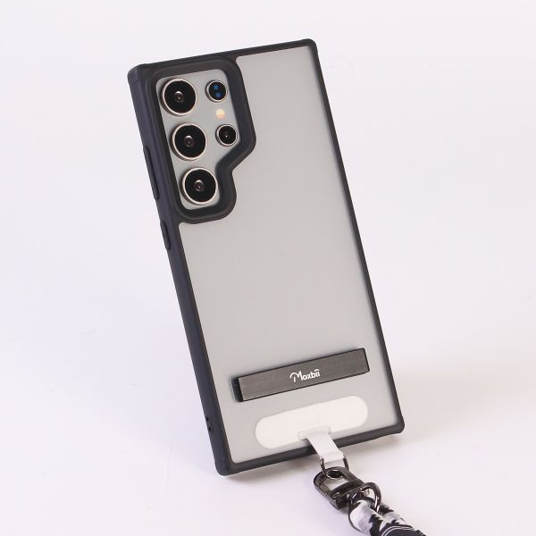 MATTO系列 Samsung Galaxy S24 FE 支架+掛片保護殼 【Moxbii 嚴選】 Galaxy S24 FE ,支架保護殼,掛繩手機殼,三星保護殼,Samsung保護殼,小米保護殼,oppo保護殼,google保護殼,vivo保護殼,asus保護殼,realme保護殼,防摔殼,透明殼,犀牛盾,UAG,圖拉斯,Devilcase,casetify