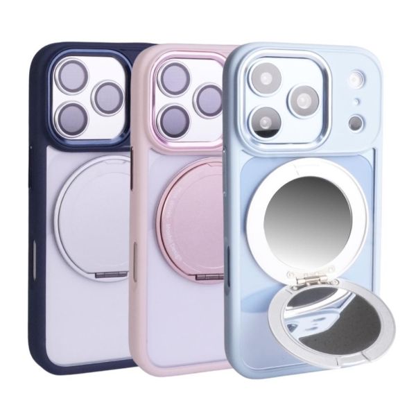 【Mira Winks】YOI系列 Apple iPhone 18 Pro 旋轉磁吸支架+鏡面保護殼(掀蓋版) 18 pro鏡面手機殼,18 pro化妝鏡手機殼,18 pro鏡子手機殼,iPhone 18 pro,18 pro旋轉支架手機殼,18 pro鏡面手機殼,18 pro磁吸手機殼,18 pro支架保護殼,18 pro掛繩殼,保護殼,iphone保護殼,18 pro防摔殼,18 pro透明殼,犀牛盾,UAG,圖拉斯,Devilcase,casetify