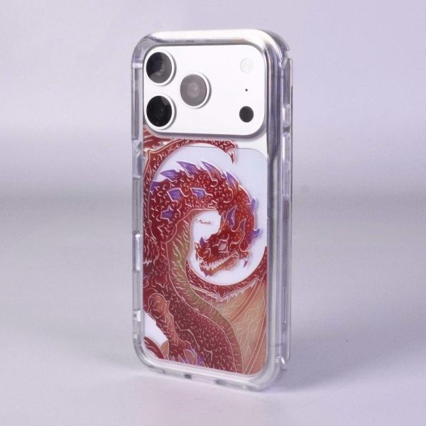 Moxbii經典原創系列 蒼禍 彩雕防摔殼 龍手機殼,龍圖案手機殼,彩雕手機殼,彩繪手機殼,設計款手機殼,龍紋手機殼,極空戰甲,透明殼,casetify,UAG,DEVILCASE