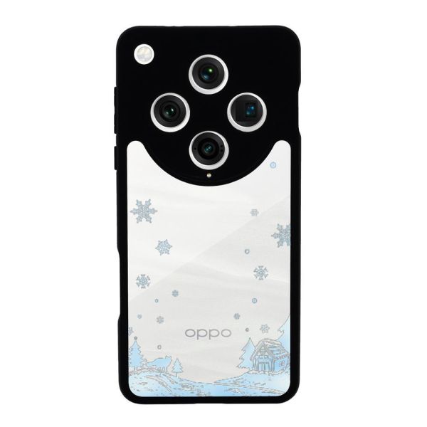 Moxbii經典原創系列 雪夜 彩雕防摔殼 雪花,冬天,北歐風,彩雕手機殼,彩繪手機殼,設計款手機殼,防摔手機殼,極空戰甲,透明殼,casetify,UAG,DEVILCASE