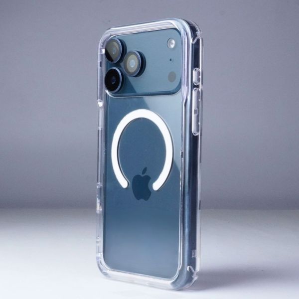 Apple iPhone 17 Pro Max 極空戰甲 磁吸版 iPhone 17 pro max保護殼,iPhone 17 pro max透明殼,17 pro max磁吸殼,磁吸手機殼,magsafe手機殼,不變黃透明殼,透明殼,防摔殼,iPhone保護殼,UAG,犀牛盾,casetify,devilcase