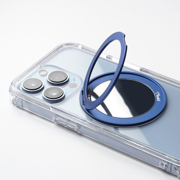 【Mira Winks】Apple iPhone 13 Pro Max 極空戰甲六代 旋轉磁吸支架+鏡面(無蓋版) iphone 13 Pro Max手機殼,Mira Winks,旋轉支架,旋轉支架手機殼,支架手機殼,鏡面手機殼,鏡子手機殼,磁吸手機殼,化妝鏡,旋鏡殼,透明殼,防摔殼,不變黃手機殼,圖拉斯,犀牛盾,UAG,casetify,Devilcase