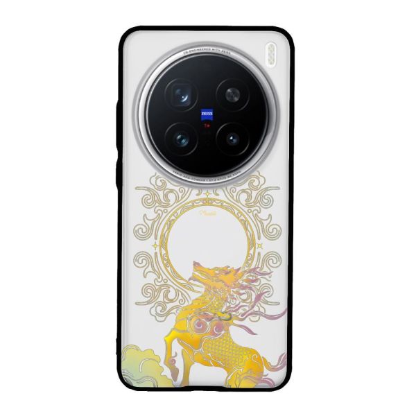 Moxbii經典原創系列 昊玥 彩雕防摔殼 麒麟手機殼,神獸手機殼,東方風,古風設計,插畫手機殼,彩雕手機殼,彩繪手機殼,設計款手機殼,防摔手機殼,極空戰甲,透明殼,casetify,UAG,DEVILCASE