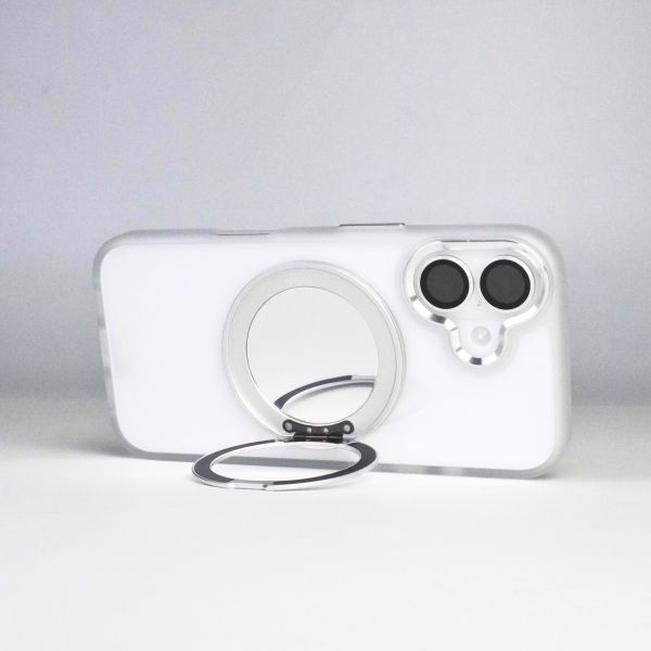 【Mira Winks】YOI系列 Apple iPhone 16 旋轉磁吸支架+鏡面保護殼(無蓋版) iphone16,mira winks,鏡面手機殼,鏡子手機殼,旋轉支架鏡子,旋轉支架手機殼,防摔殼,不變黃手機殼,化妝鏡,casetify,UAG,devilcase,保護殼,moxbii