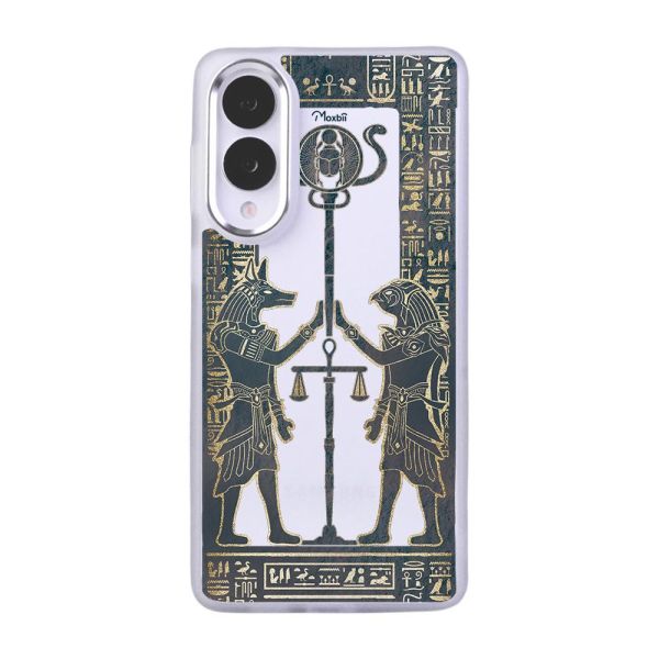 Moxbii經典原創系列 審判 彩雕防摔殼 埃及,阿努比斯,審判,金字塔,古文明,神話風,象形文字,彩雕手機殼,彩繪手機殼,設計款手機殼,防摔手機殼,極空戰甲,透明殼,casetify,UAG,DEVILCASE