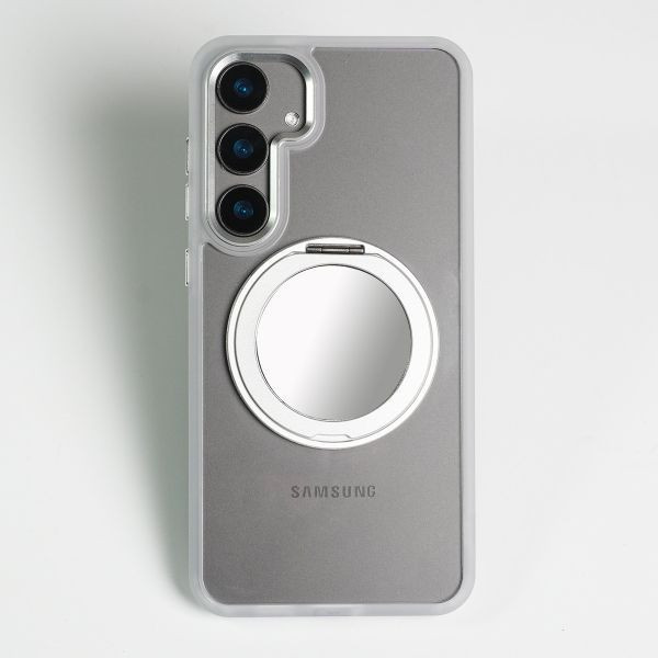 【Mira Winks】YOI系列 Samsung Galaxy S24+ 旋轉磁吸支架+鏡面保護殼 Galaxy S24+,旋轉支架手機殼,鏡面手機殼,磁吸手機殼,支架保護殼,三星保護殼,Samsung保護殼,小米保護殼,防摔殼,透明殼,犀牛盾,UAG,圖拉斯,Devilcase,casetify