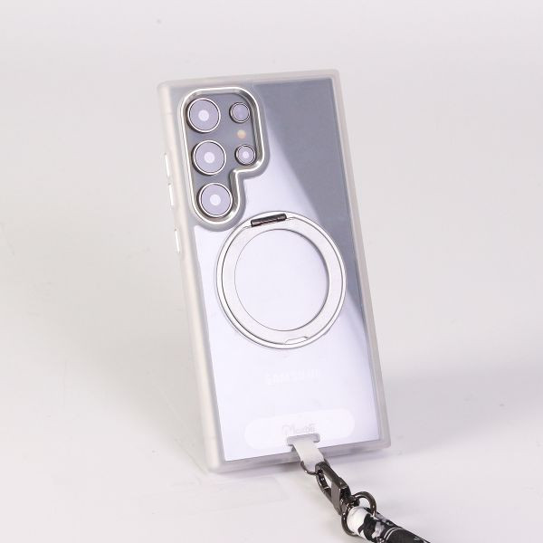 YOI系列 Samsung Galaxy S25 Ultra 旋轉磁吸支架+掛片 保護殼【Moxbii 嚴選】 Galaxy S25 Ultra,S25U旋轉支架手機殼,S25U磁吸手機殼,S25U支架保護殼,三星保護殼,S25U掛繩手機殼,S25U掛片手機殼,Samsung保護殼,S25U防摔殼,S25U透明殼,犀牛盾,UAG,圖拉斯,Devilcase,casetify
