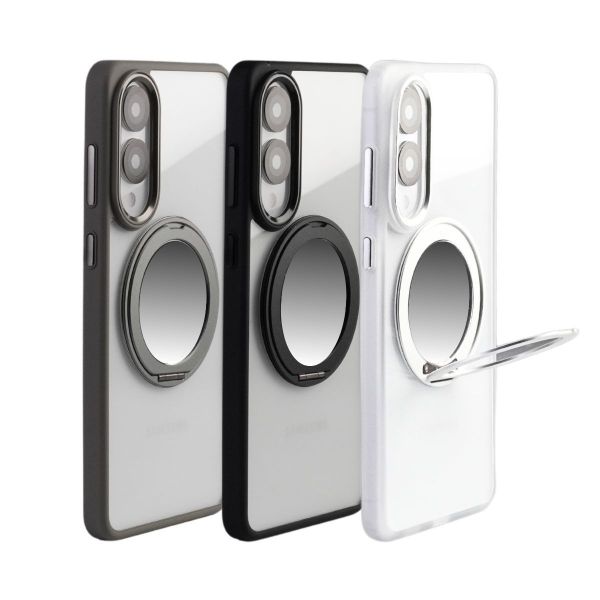 【Mira Winks】YOI系列 Samsung Galaxy S25 Edge 旋轉磁吸支架+鏡面保護殼(無蓋版) Galaxy S25 Edge,s25E旋轉支架手機殼,s25E鏡面手機殼,s25E磁吸手機殼,s25E支架保護殼,三星保護殼,Samsung保護殼,S25E防摔殼,s25E透明殼,犀牛盾,UAG,圖拉斯,Devilcase,casetify