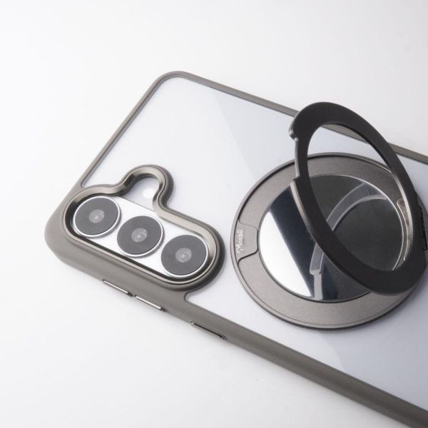 【Mira Winks】YOI系列 Samsung Galaxy S26 旋轉磁吸支架+鏡面保護殼(無蓋版) Galaxy S26,S26旋轉支架手機殼,S26鏡面手機殼,S26磁吸手機殼,S26支架保護殼,三星保護殼,Samsung保護殼,小米保護殼,S26防摔殼,S26透明殼,犀牛盾,UAG,圖拉斯,Devilcase,casetify