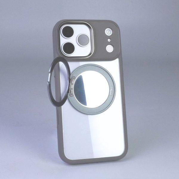 【Mira Winks】YOI系列 Apple iPhone 18 Pro 旋轉磁吸支架+鏡面保護殼(無蓋版) iphone18Pro,mira winks,iphone18Pro鏡面手機殼,iphone18Pro鏡子手機殼,iphone18Pro旋轉支架鏡子,iphone18Pro旋轉支架手機殼,iphone18Pro防摔殼,iphone18Pro不變黃手機殼,化妝鏡,casetify,UAG,devilcase,保護殼,moxbii