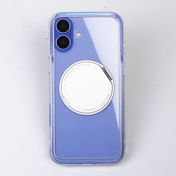 【Mira Winks】Apple iPhone 16 Plus 極空戰甲九代 旋轉磁吸支架+鏡面(掀蓋版) iphone 16 Plus手機殼,16 Plus旋轉支架,16 Plus旋轉支架手機殼,16 Plus支架手機殼,16 Plus鏡面手機殼,16 Plus鏡子手機殼,16 Plus磁吸手機殼,16 Plus透明殼,16 Plus防摔殼,不變黃手機殼,圖拉斯,犀牛盾,UAG,casetify,Devilcase