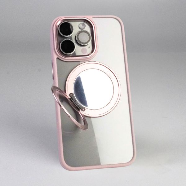 【Mira Winks】YOI系列 Apple iPhone 15 Pro Max 旋轉磁吸支架+鏡面保護殼(無蓋版) iphone15 Pro Max,mira winks,鏡面手機殼,鏡子手機殼,旋轉支架鏡子,旋轉支架手機殼,防摔殼,不變黃手機殼,化妝鏡,casetify,UAG,devilcase,保護殼,moxbii