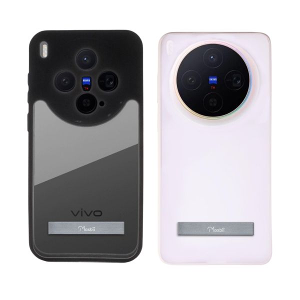 vivo X300 支架保護殼 KINO/MATTO系列【Moxbii 嚴選】 VIVO X300,X300支架保護殼,X300保護殼,X300支架殼,X300透明殼,X300防摔殼,犀牛盾,UAG,圖拉斯,Devilcase,casetify