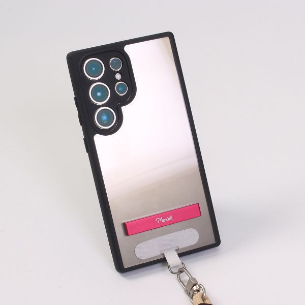 KINO系列 Samsung Galaxy S25+ 支架+掛片保護殼 【Moxbii 嚴選】 Galaxy S25Plus,S25Plus支架保護殼,S25Plus掛繩手機殼,三星保護殼,Samsung保護殼,S25Plus保護殼,S25Plus防摔殼,S25Plus透明殼,防摔殼,透明殼,犀牛盾,UAG,圖拉斯,Devilcase,casetify