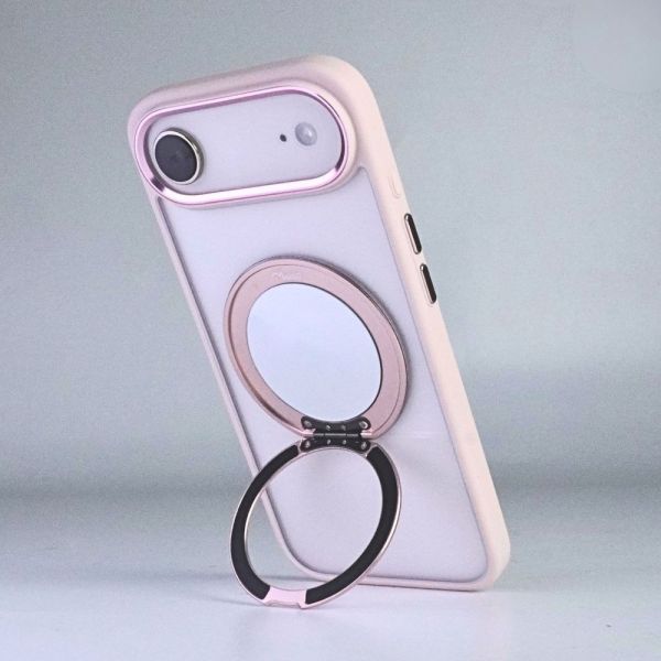 【Mira Winks】YOI系列 Apple iPhone 17 Air 旋轉磁吸支架+鏡面保護殼(無蓋版) iphone17air,mira winks,iphone17air鏡面手機殼,iphone17air鏡子手機殼,iphone17air旋轉支架鏡子,iphone17air旋轉支架手機殼,iphone17air防摔殼,iphone17air不變黃手機殼,化妝鏡,casetify,UAG,devilcase,保護殼,moxbii