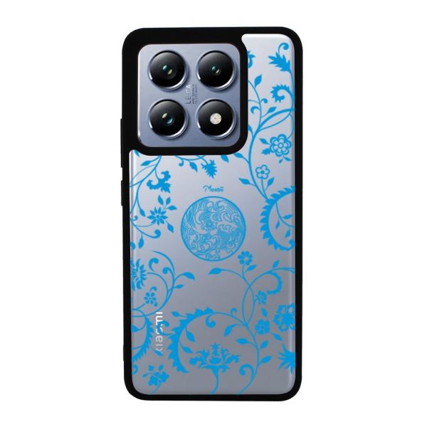 Moxbii經典原創系列 青花瓷 彩雕防摔殼 青花瓷,東方風,古典風,藝術美學,花卉手機殼,彩雕手機殼,彩繪手機殼,設計款手機殼,防摔手機殼,極空戰甲,透明殼,casetify,UAG,DEVILCASE