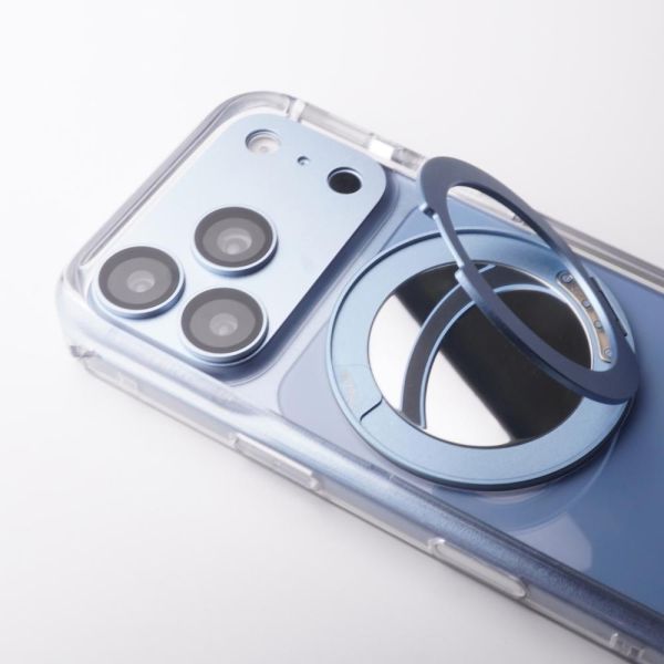 【Mira Winks】Apple iPhone 18 Pro 極空戰甲九代 旋轉磁吸支架+鏡面(無蓋版) iphone 18 Pro手機殼,Mira Winks,18pro旋轉支架,18pro旋轉支架手機殼,18pro支架手機殼,18pro鏡面手機殼,18pro鏡子手機殼,18pro磁吸手機殼,化妝鏡,旋鏡殼,18pro透明殼,18pro防摔殼,不變黃手機殼,圖拉斯,犀牛盾,UAG,casetify,Devilcase
